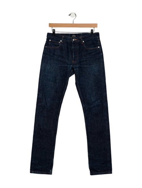 A.P.C. Mid-Rise Straight Leg Jeans