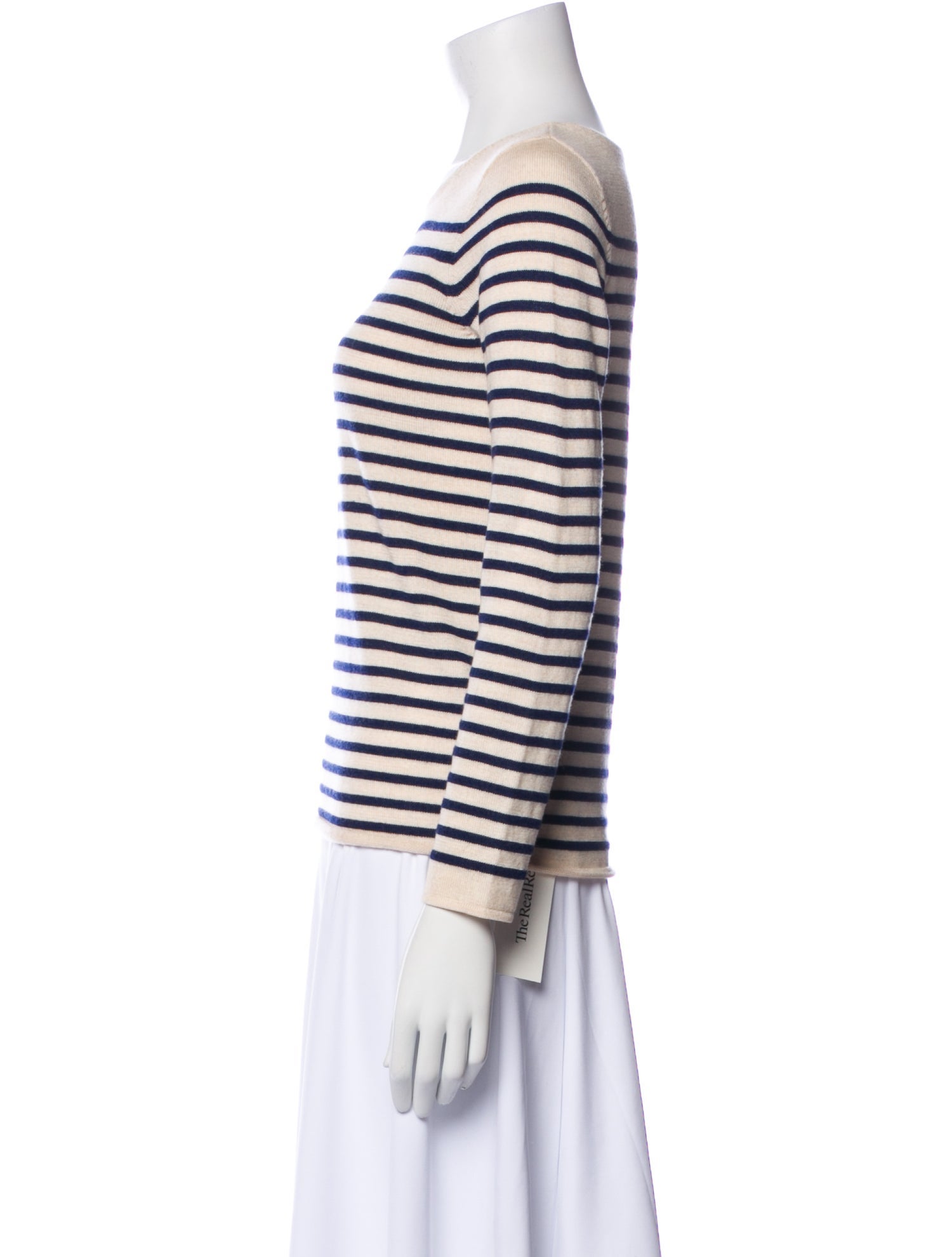 A.P.C. Striped Scoop Neck Sweater