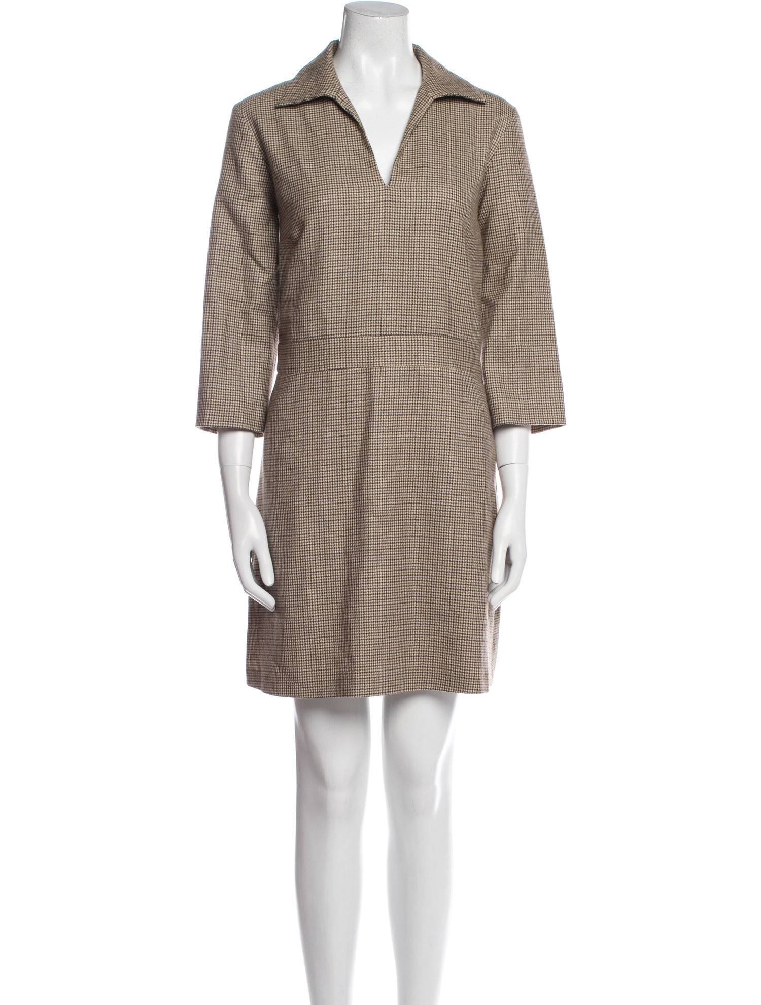 A.P.C. Virgin Wool Mini Dress