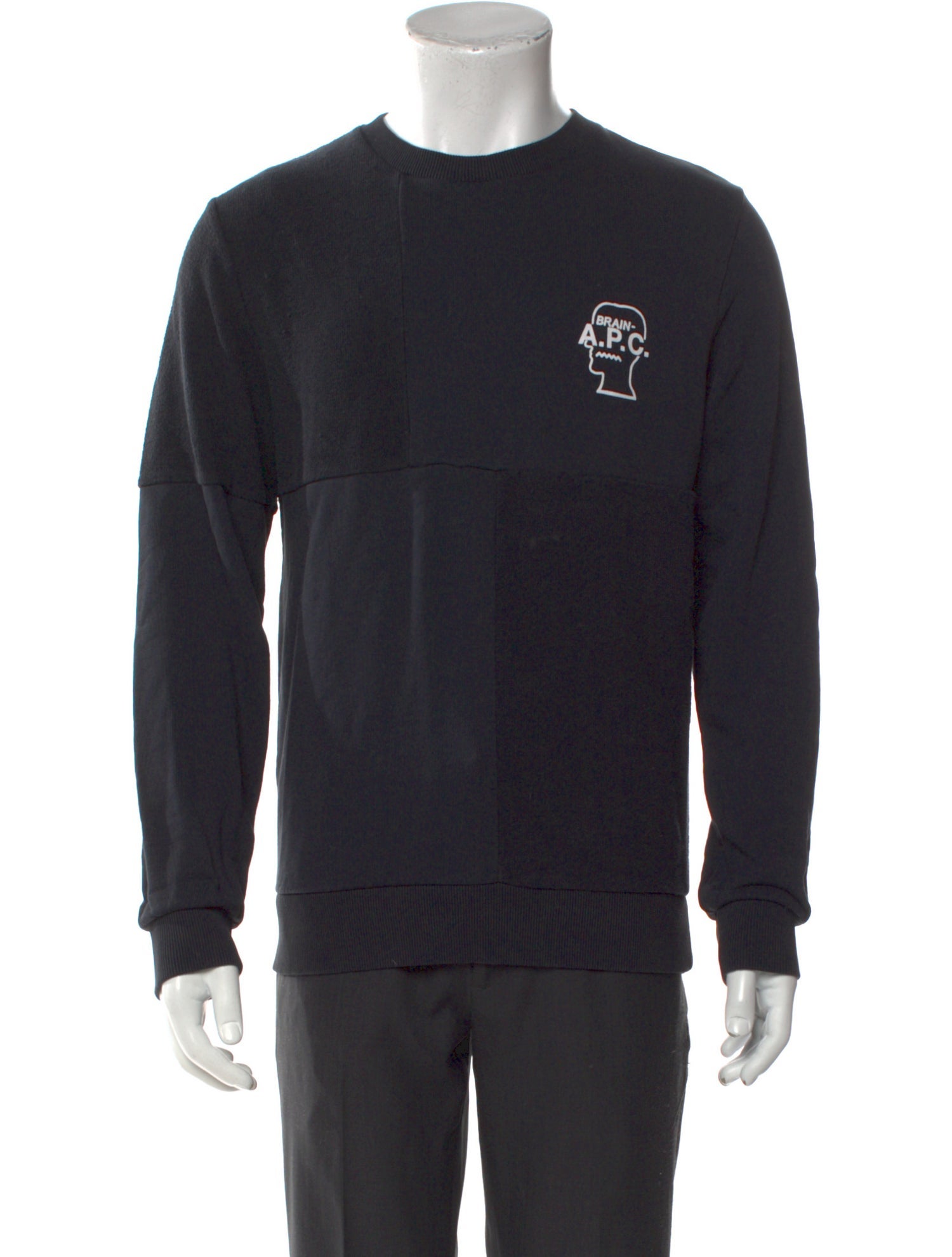 A.P.C x Brain Dead Graphic Print Crew Neck Pullover