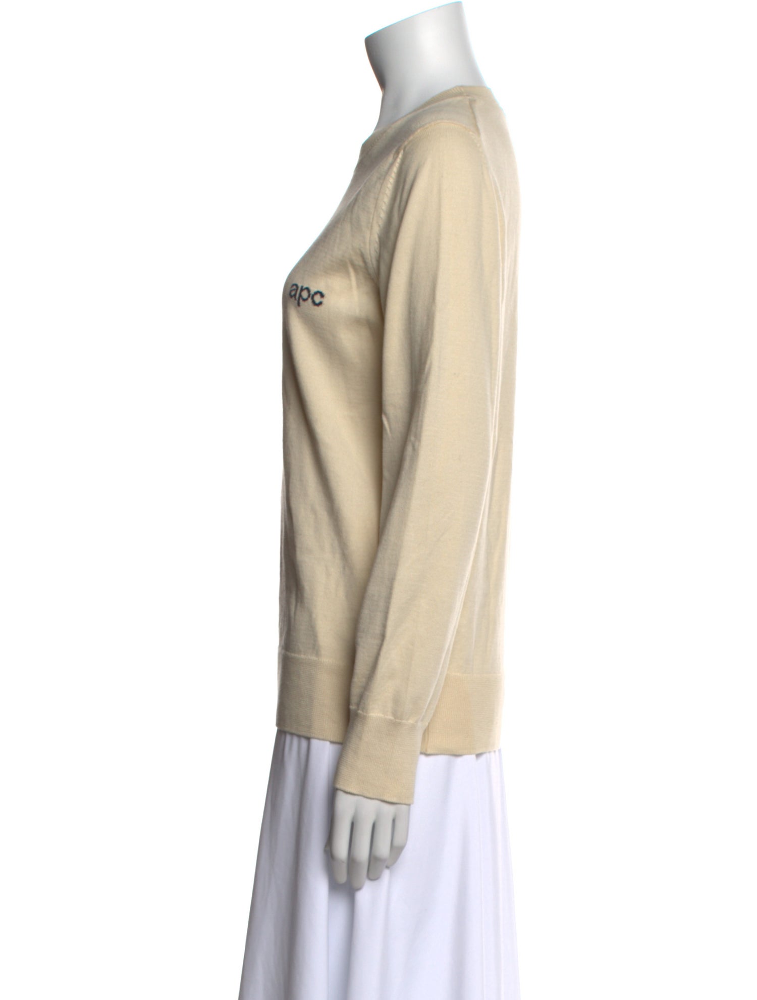 A.P.C. Crew Neck Long Sleeve Sweatshirt