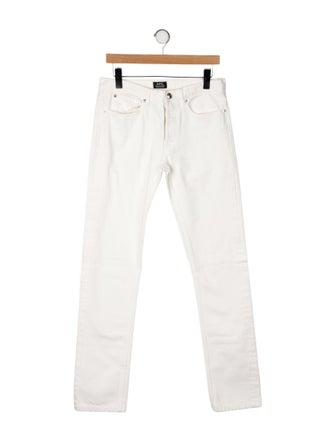 A.P.C. Mid-Rise Straight Leg Jeans