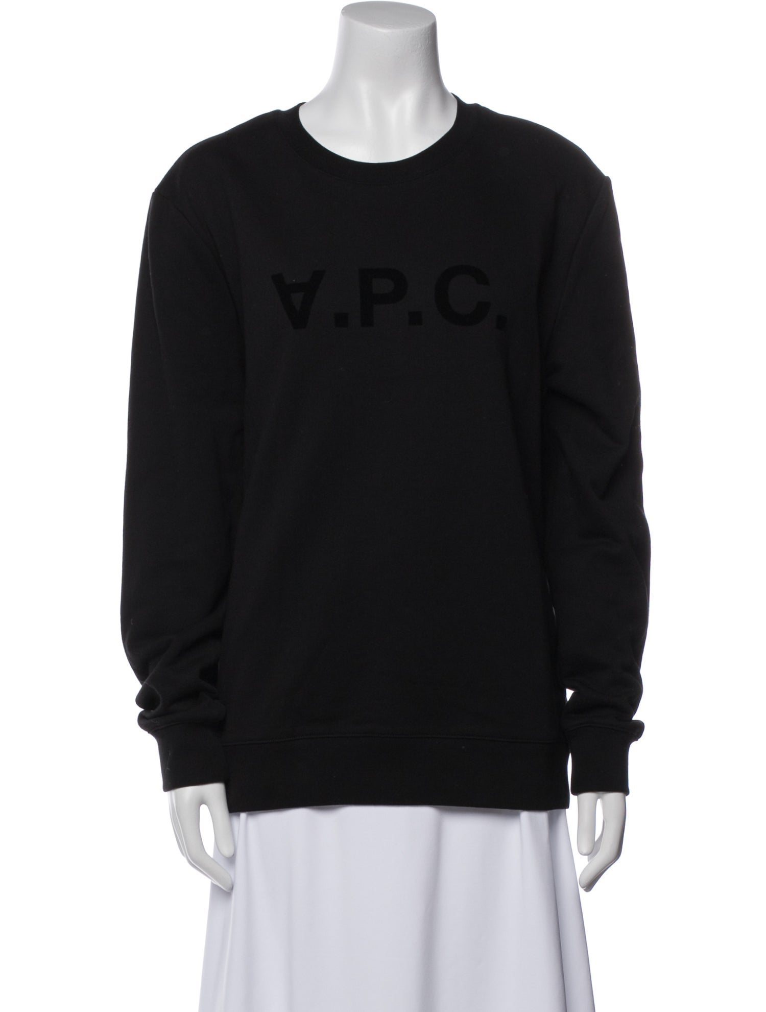 A.P.C. Crew Neck Long Sleeve Sweatshirt