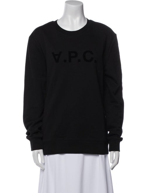 A.P.C. Crew Neck Long Sleeve Sweatshirt