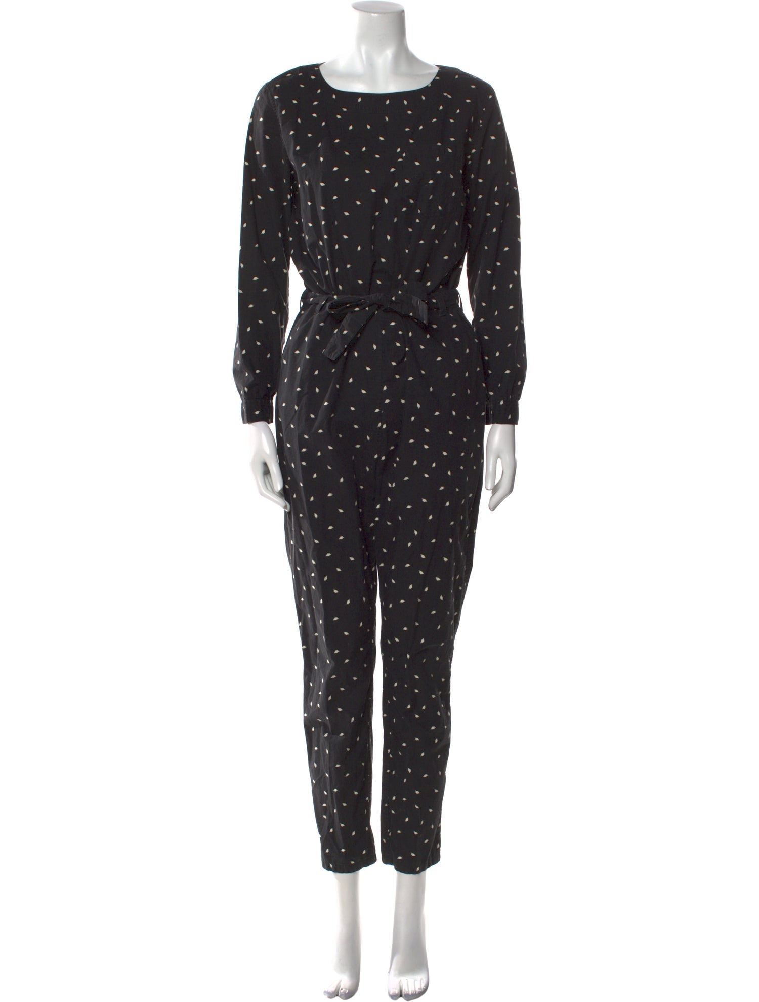 A.P.C. Printed Scoop Neck Jumpsuit