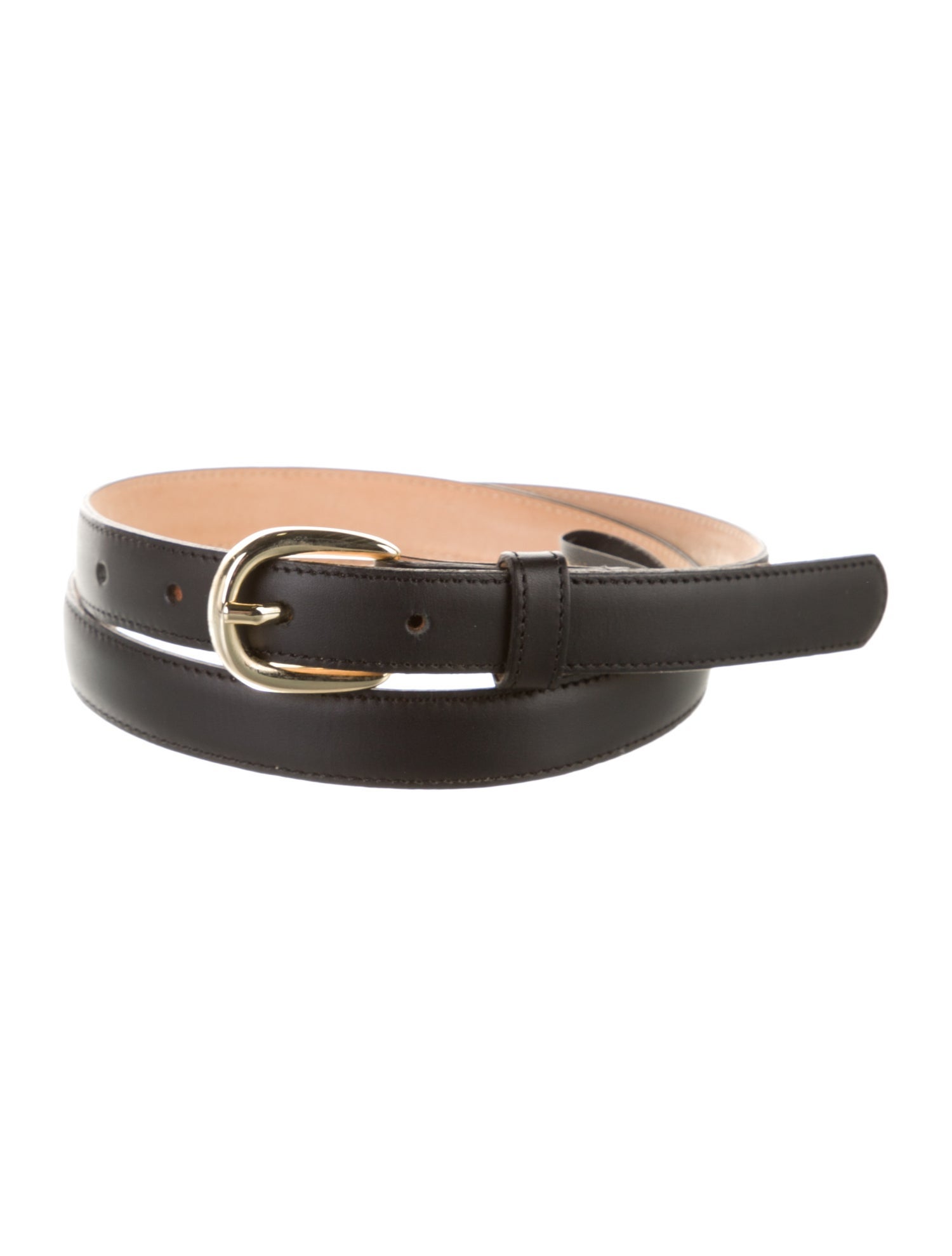A.P.C. Skinny Leather Belt
