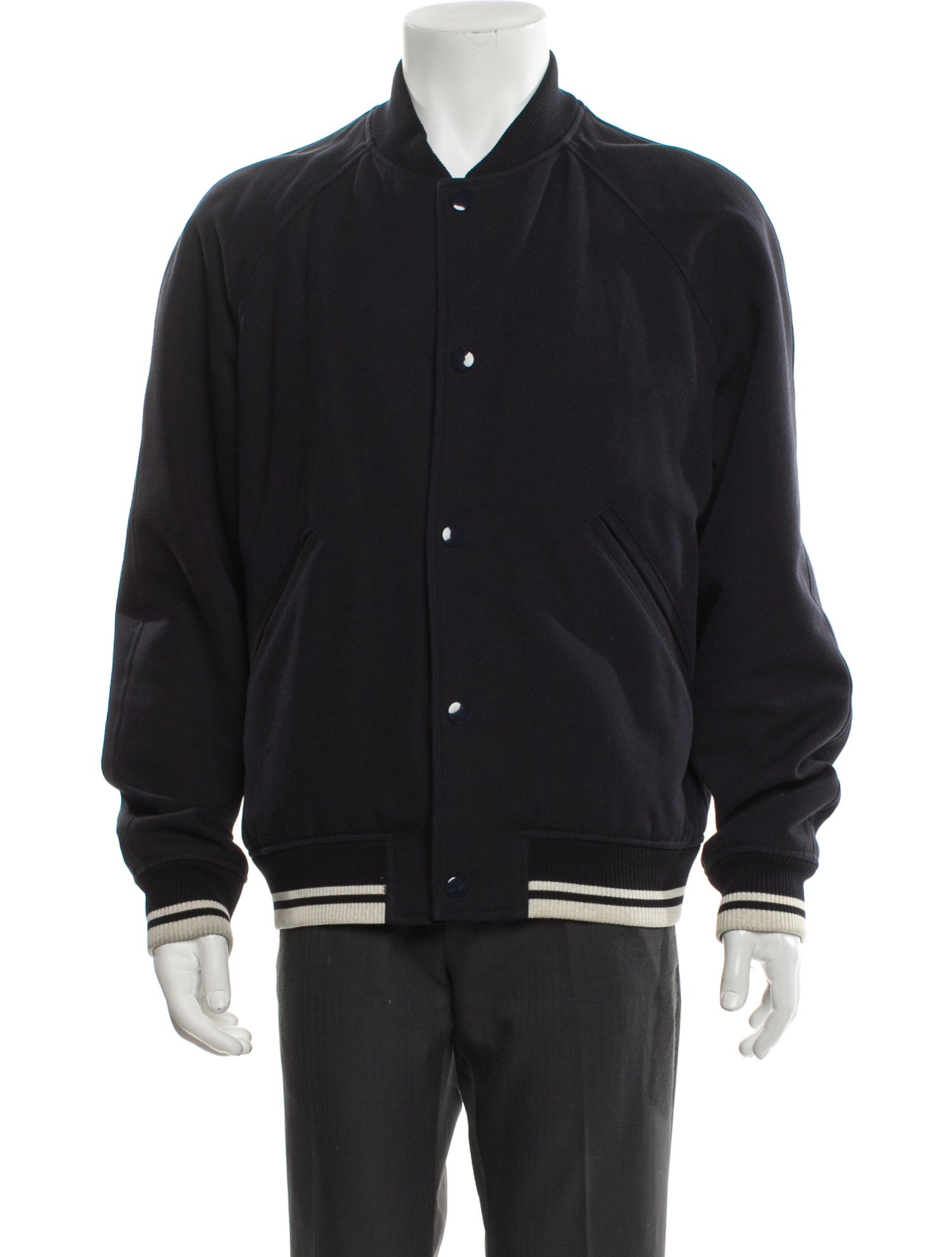 A.P.C. Striped Bomber Jacket