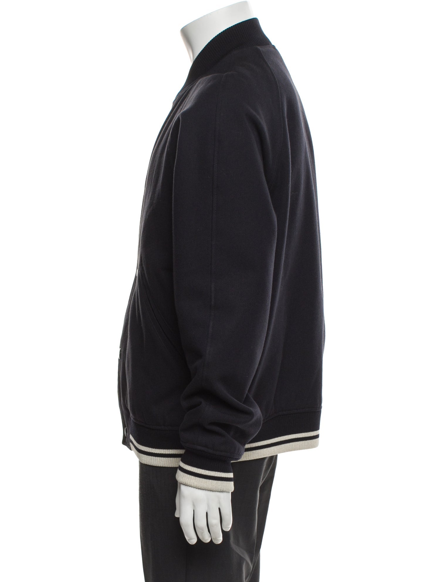 A.P.C. Striped Bomber Jacket