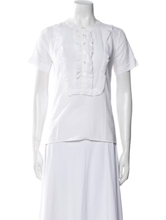 A.P.C. Crew Neck Short Sleeve T-Shirt