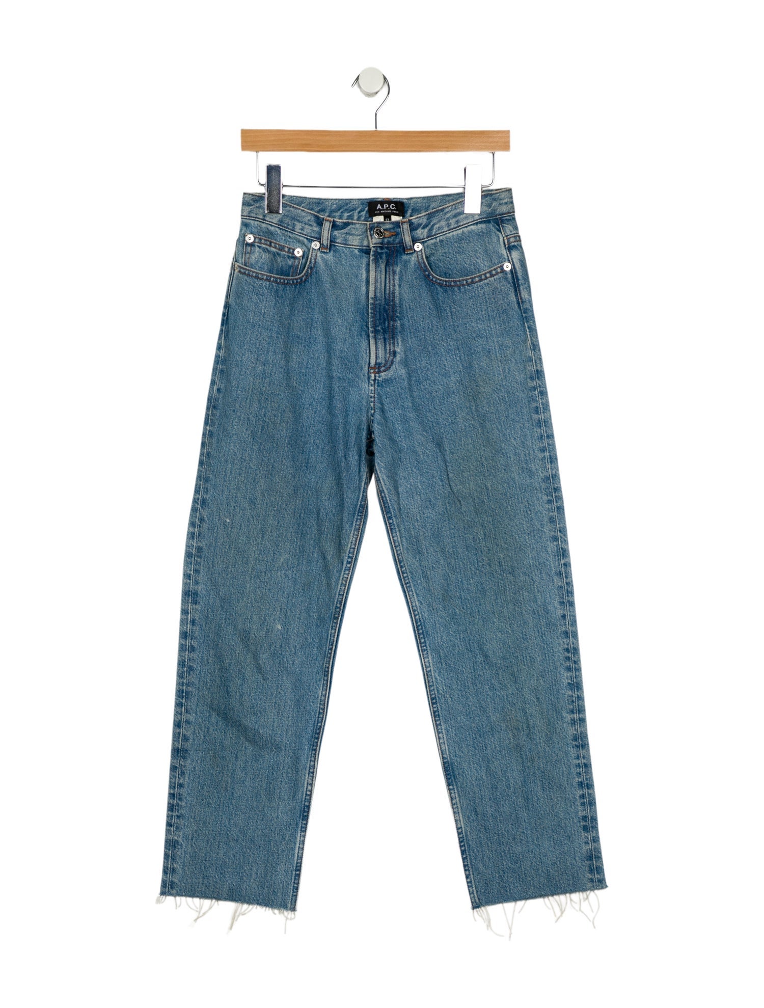 A.P.C. Mid-Rise Straight Leg Jeans