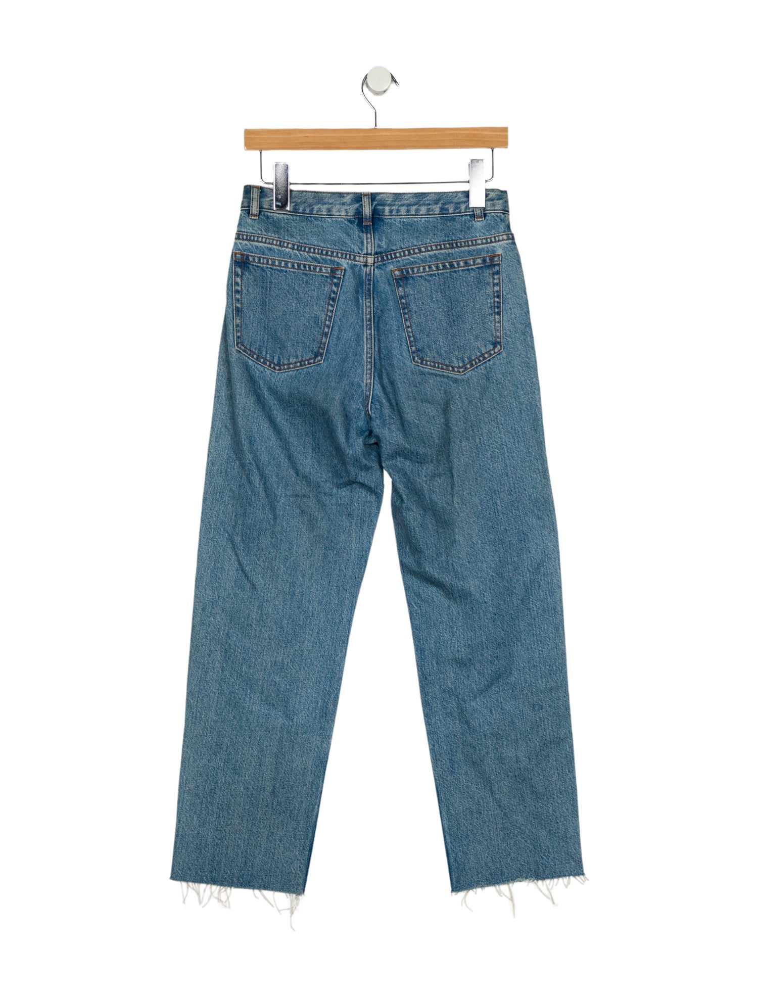 A.P.C. Mid-Rise Straight Leg Jeans