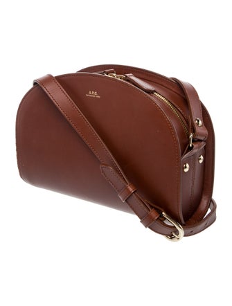 A.P.C. Leather Crossbody Bag