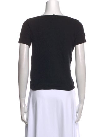 A.P.C. Scoop Neck Short Sleeve T-Shirt