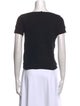 A.P.C. Scoop Neck Short Sleeve T-Shirt