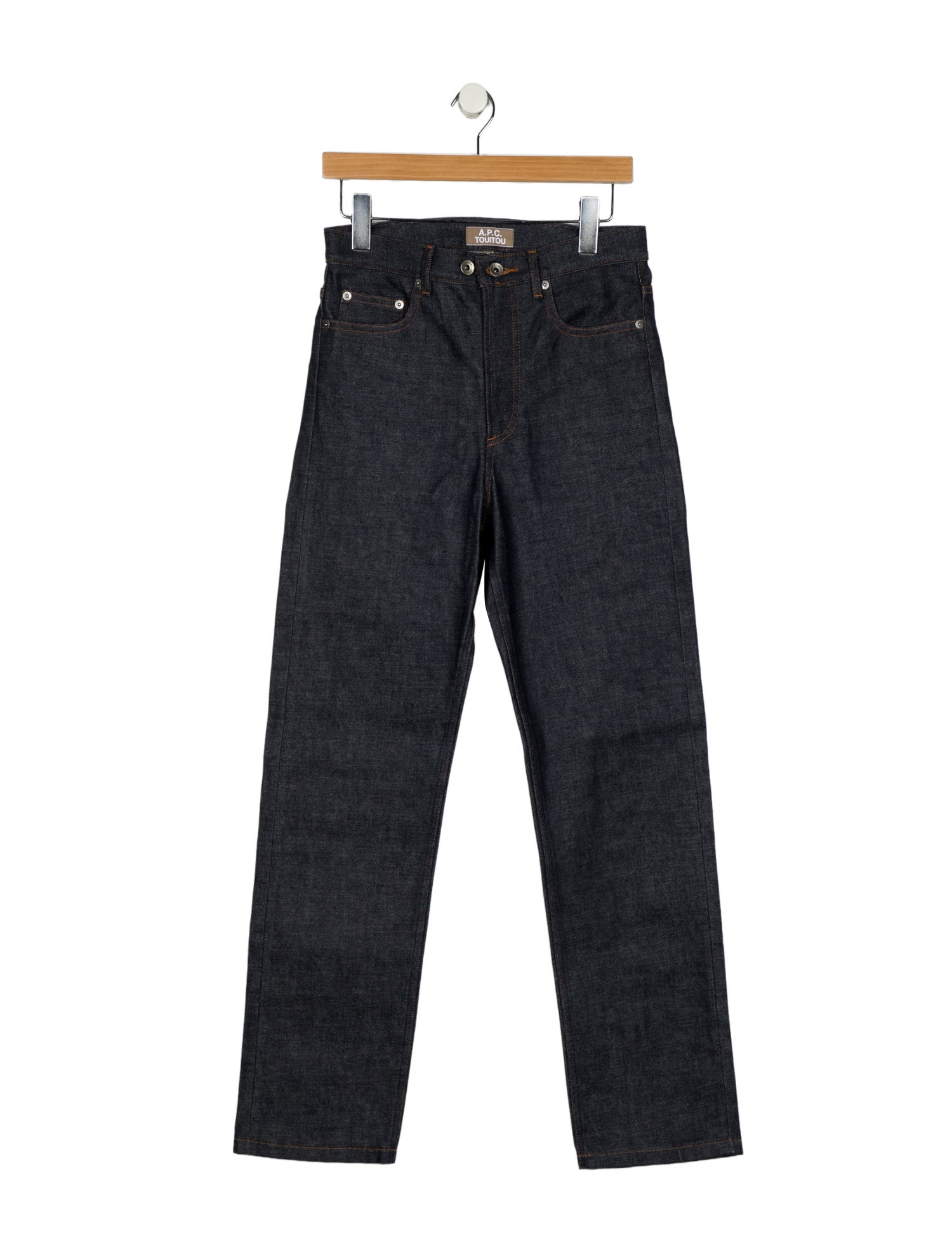 A.P.C. High-Rise Straight Leg Jeans w/ Tags
