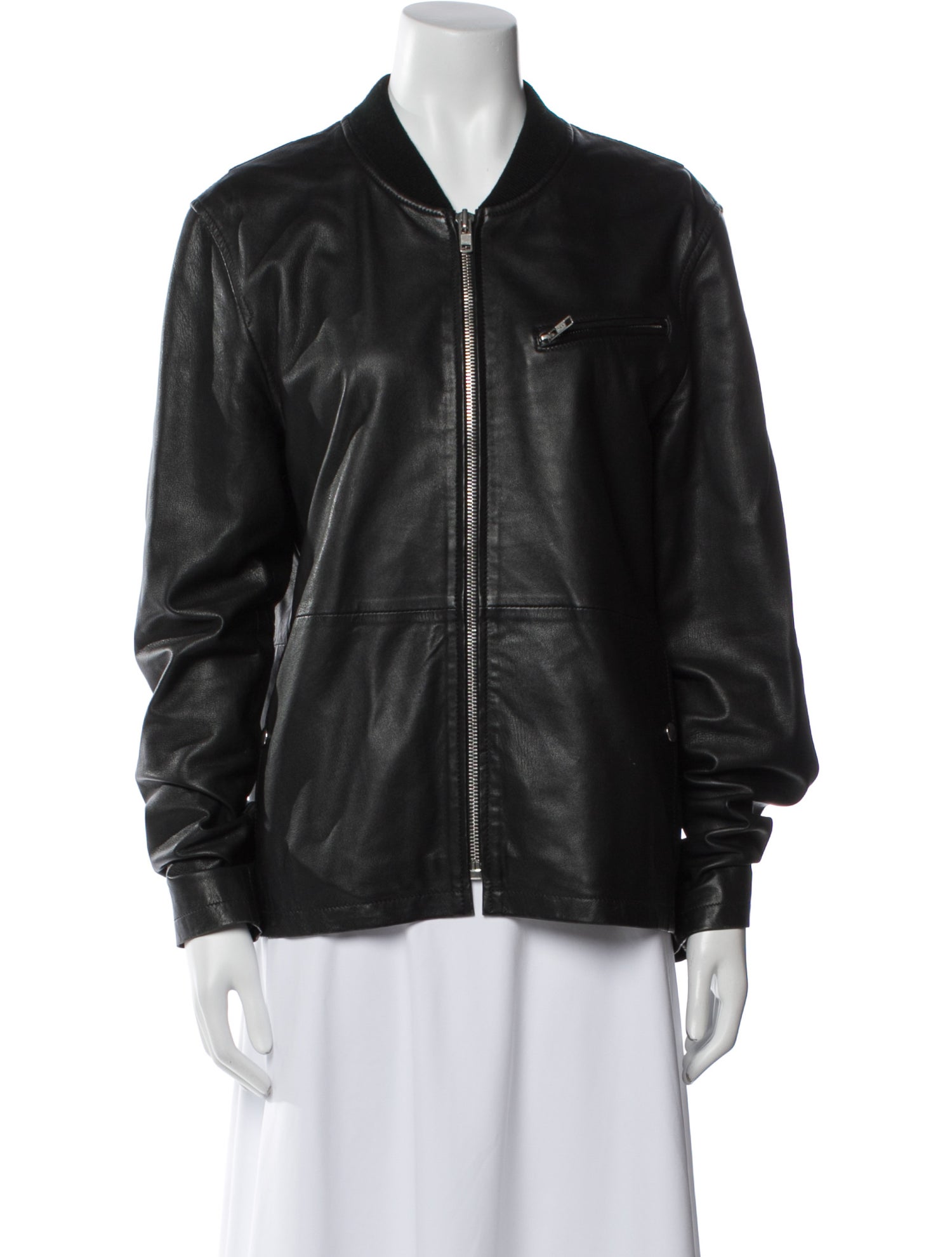 A.P.C. Lambskin Bomber Jacket