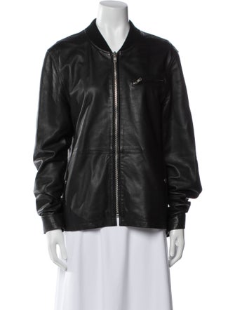 A.P.C. Lambskin Bomber Jacket