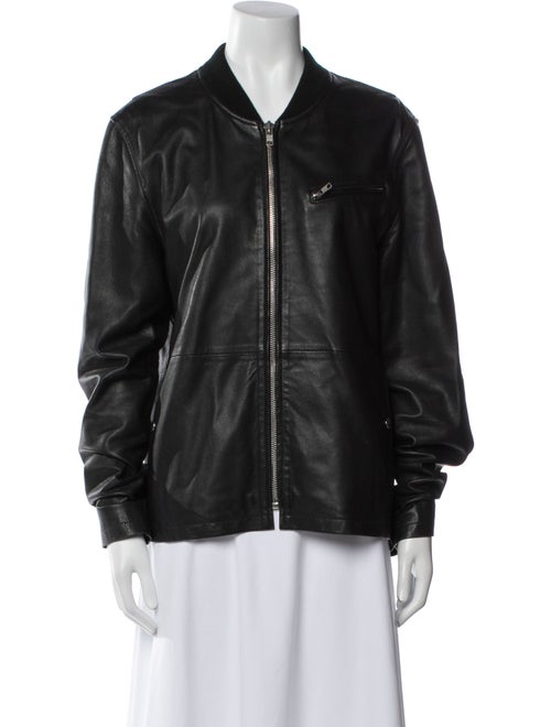 A.P.C. Lambskin Bomber Jacket