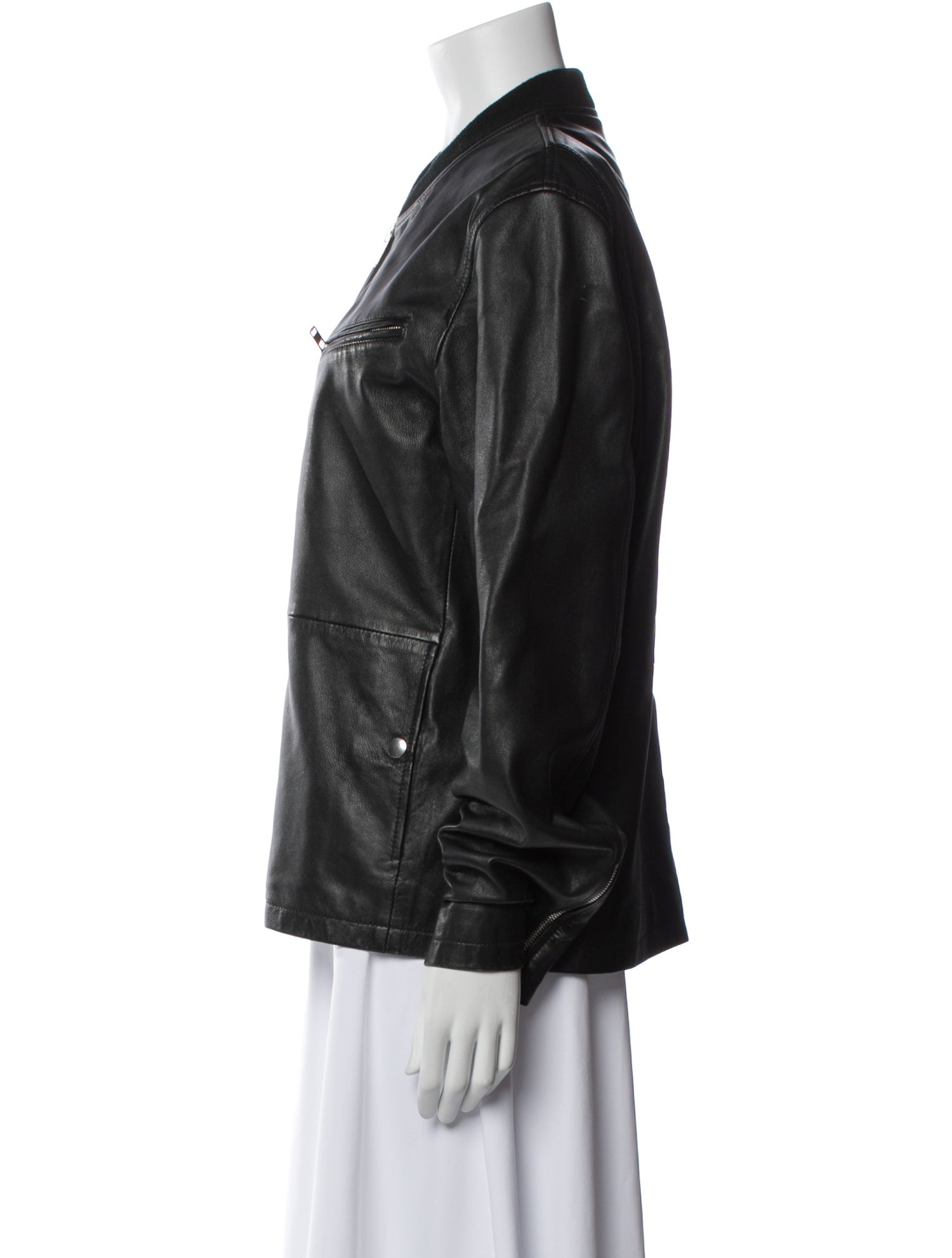 A.P.C. Lambskin Bomber Jacket