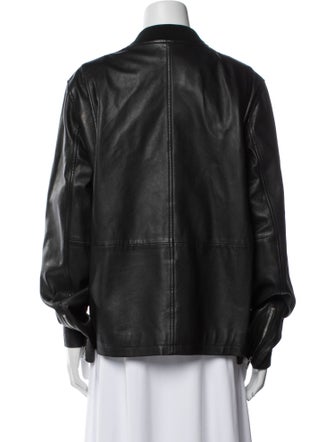 A.P.C. Lambskin Bomber Jacket