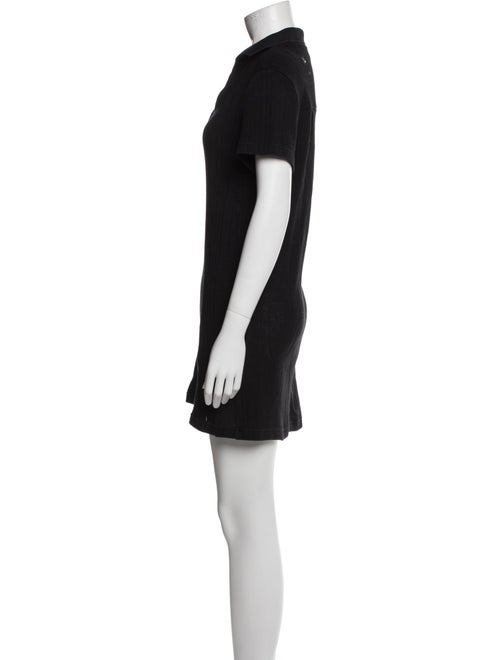 A.P.C. V-Neck Mini Dress