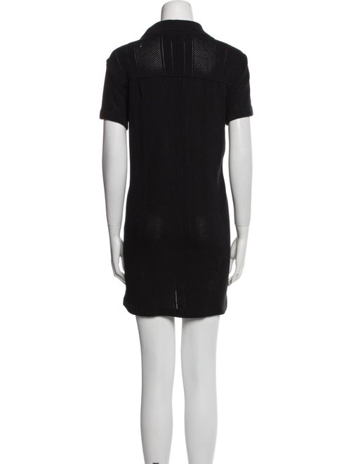 A.P.C. V-Neck Mini Dress