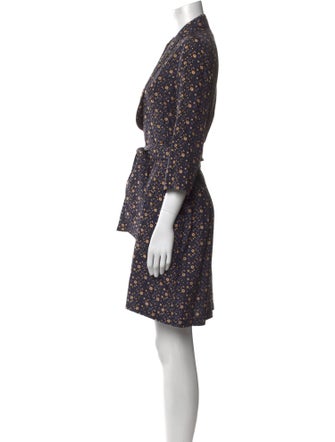A.P.C. Silk Knee-Length Dress