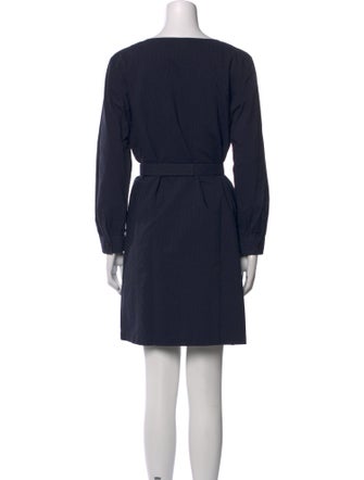 A.P.C. V-Neck Mini Dress