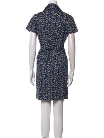 A.P.C. Printed Knee-Length Dress