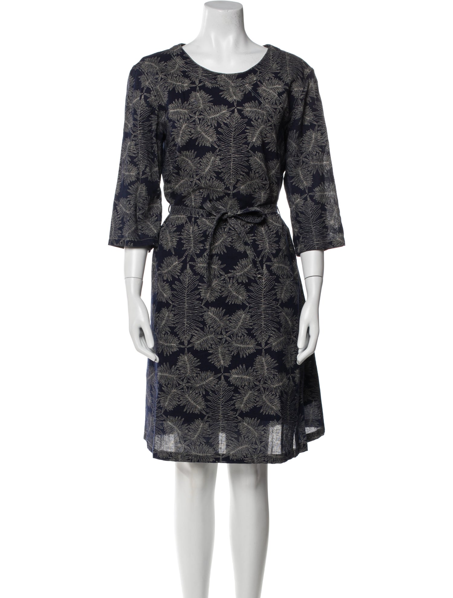 A.P.C. Printed Knee-Length Dress
