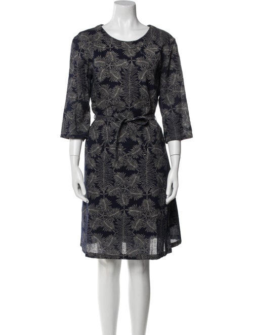 A.P.C. Printed Knee-Length Dress