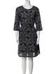 A.P.C. Printed Knee-Length Dress