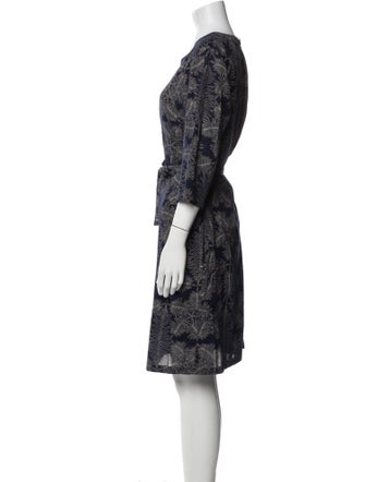 A.P.C. Printed Knee-Length Dress