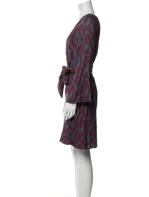 A.P.C. Paisley Print Knee-Length Dress