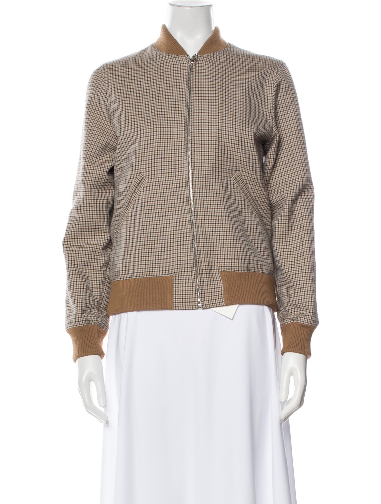 A.P.C. Houndstooth Print Blazer