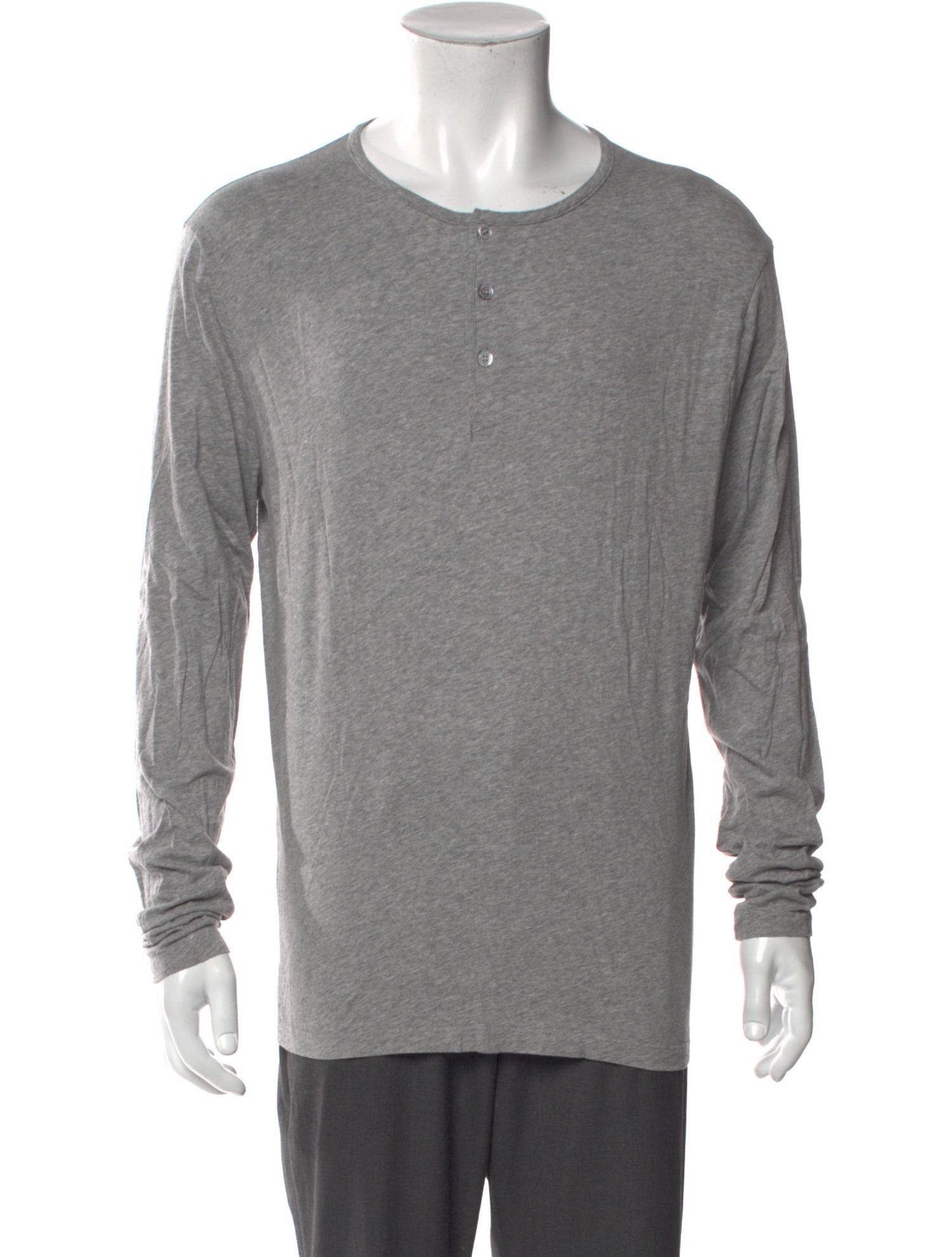 A.P.C. Crew Neck Long Sleeve Henley