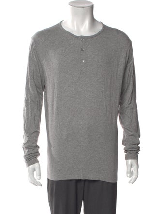 A.P.C. Crew Neck Long Sleeve Henley