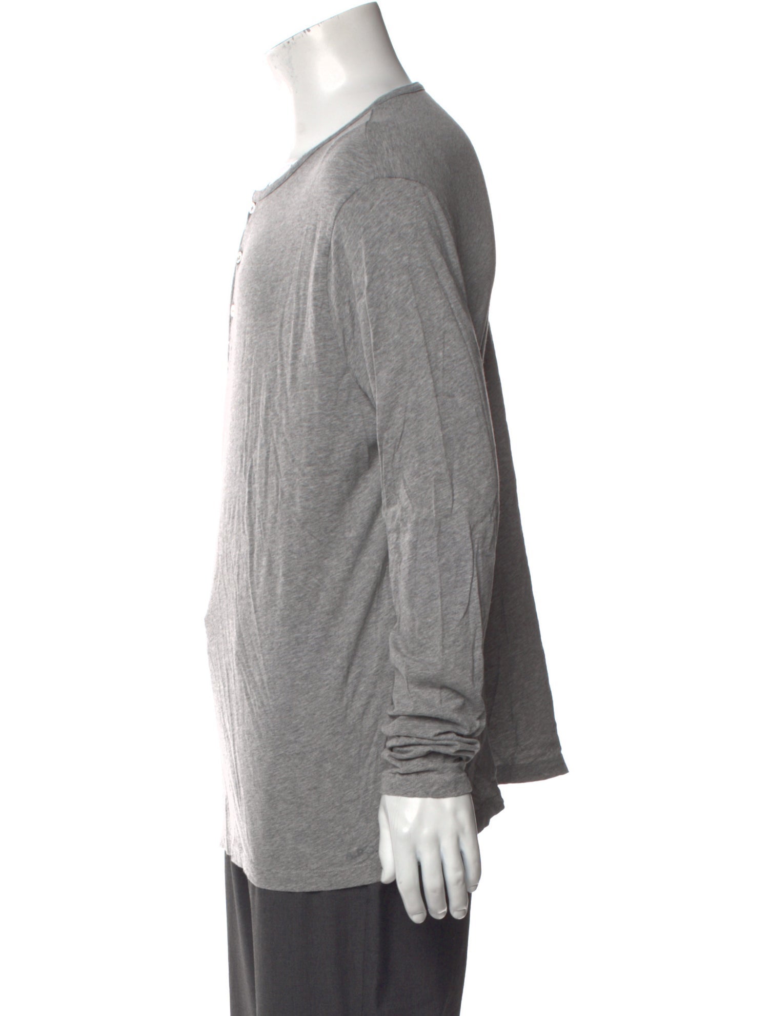 A.P.C. Crew Neck Long Sleeve Henley