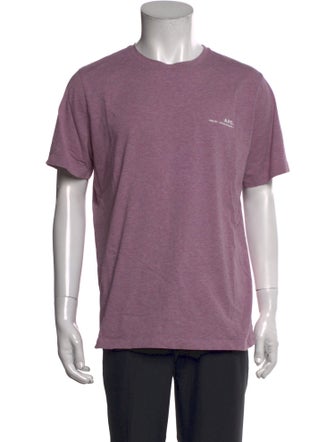 A.P.C. Crew Neck Short Sleeve T-Shirt