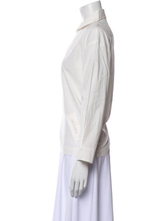 A.P.C. Long Sleeve Button-Up Top