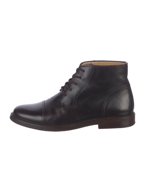 A.P.C. Leather Lace-Up Boots