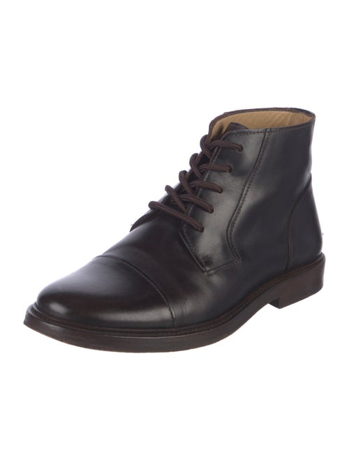 A.P.C. Leather Lace-Up Boots