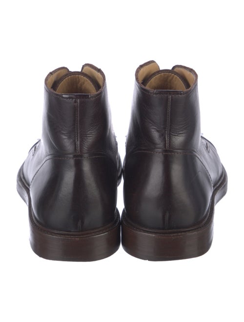 A.P.C. Leather Lace-Up Boots