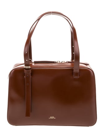A.P.C. Leather Top Handle Bag
