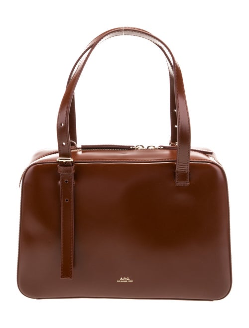 A.P.C. Leather Top Handle Bag