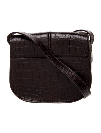 A.P.C. Embossed Leather Crossbody Bag