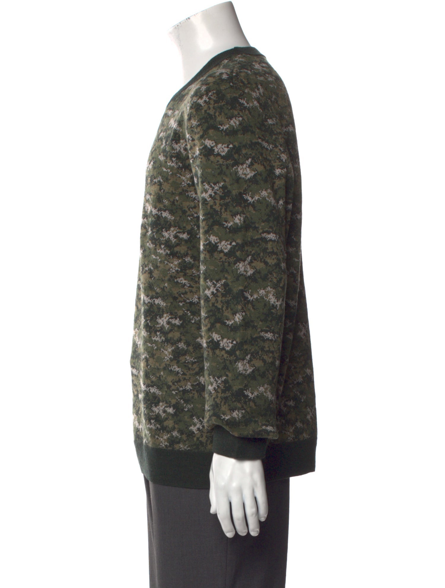 A.P.C. Virgin Wool Printed Pullover