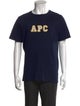 A.P.C. Graphic Print Crew Neck T-Shirt