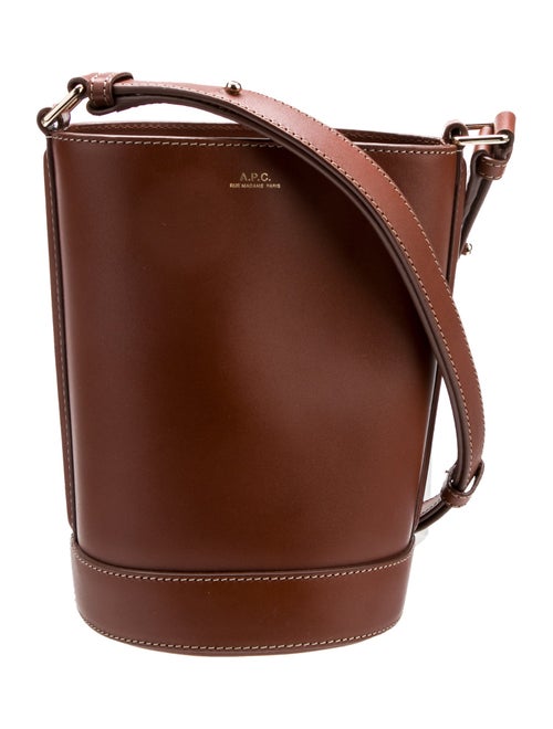 A.P.C. Leather Bucket Bag