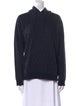 A.P.C. Mock Neck Long Sleeve Sweatshirt